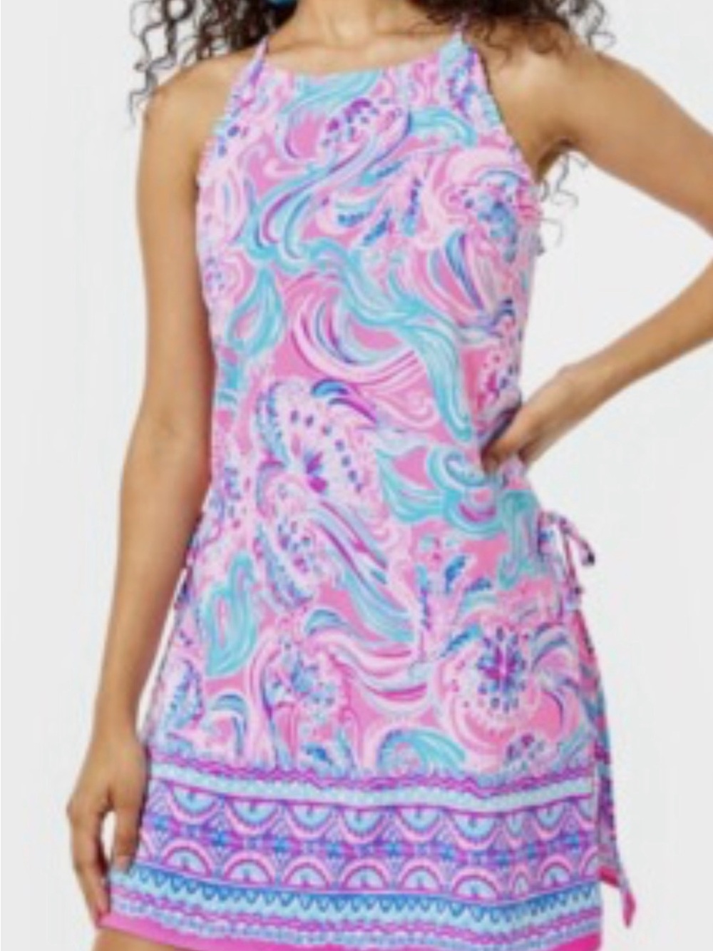 Lilly Pulitzer Pearl Romper in the Prosecco Pink "Don't Be Jelly"